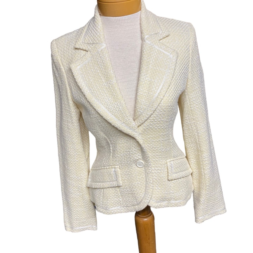 Yellow Xanaka Cotton Woven Jacket